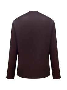 Camiseta casual de mujer con cuello redondo, manga larga, estampado de caja de regalo de Navidad con estrellas brillantes y rhinestones