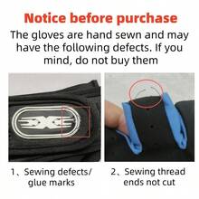 男女通用健身举重护腕和手套，适用于健美、运动锻炼和骑行，具有减震功能 - 紅色 - 查看 2