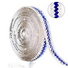 一套包含4种款式和4种尺寸的自粘水钻水晶丝带条,绿色水晶钻石闪亮装饰贴片,适用于DIY手工、婚礼派对装饰、汽车、手机、服装、鞋子配饰、家居装饰,高端时尚。 - 綠色 - 查看 12