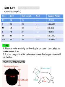 Daisy Print Pet Dress - Nhiều màu - Xem 7