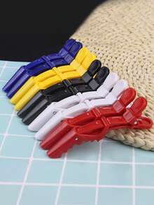 5pcs Crocodile Hair Clips Salon Styling Sectioning Accessories Set, Hair Styling Clips, Crocodile Clips And Alligator Hair Clips, Suitable For Salon, Perming And Perming Tools Casual, Women Hair Clips - Wide Tooth And Double Hinge Design - Crocodile Shaped Sectioning Clips Professional Hair Salon Clips, Non-Slip Hair Clips, Salon Sectioning Hair Clips,Hair,Barber,Hair Tools,Hair Products,Hair Accessories,Edge Brush,Styling Brush,Barber Accessories,Travel,Hair Dryer,Hair Stuff,Hair Spray,Hair Accessories,Curly Hair Products,Hairdressing Equipment,Accessories,Hair Cutting Scissors,Christmas,Barbershop,Barber Accessories,Hair Accessories,Hairdressing