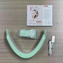 V型脸按摩器，智能美容仪，打造V型脸，5种模式和12级强度，适合旅行和居家使用，300mAh电池容量 - 彩色 - 查看 11