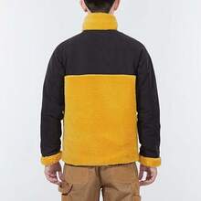 Puma Winter Reversible Casual Unisex Sports Jacket - Black and Yellow - View 3