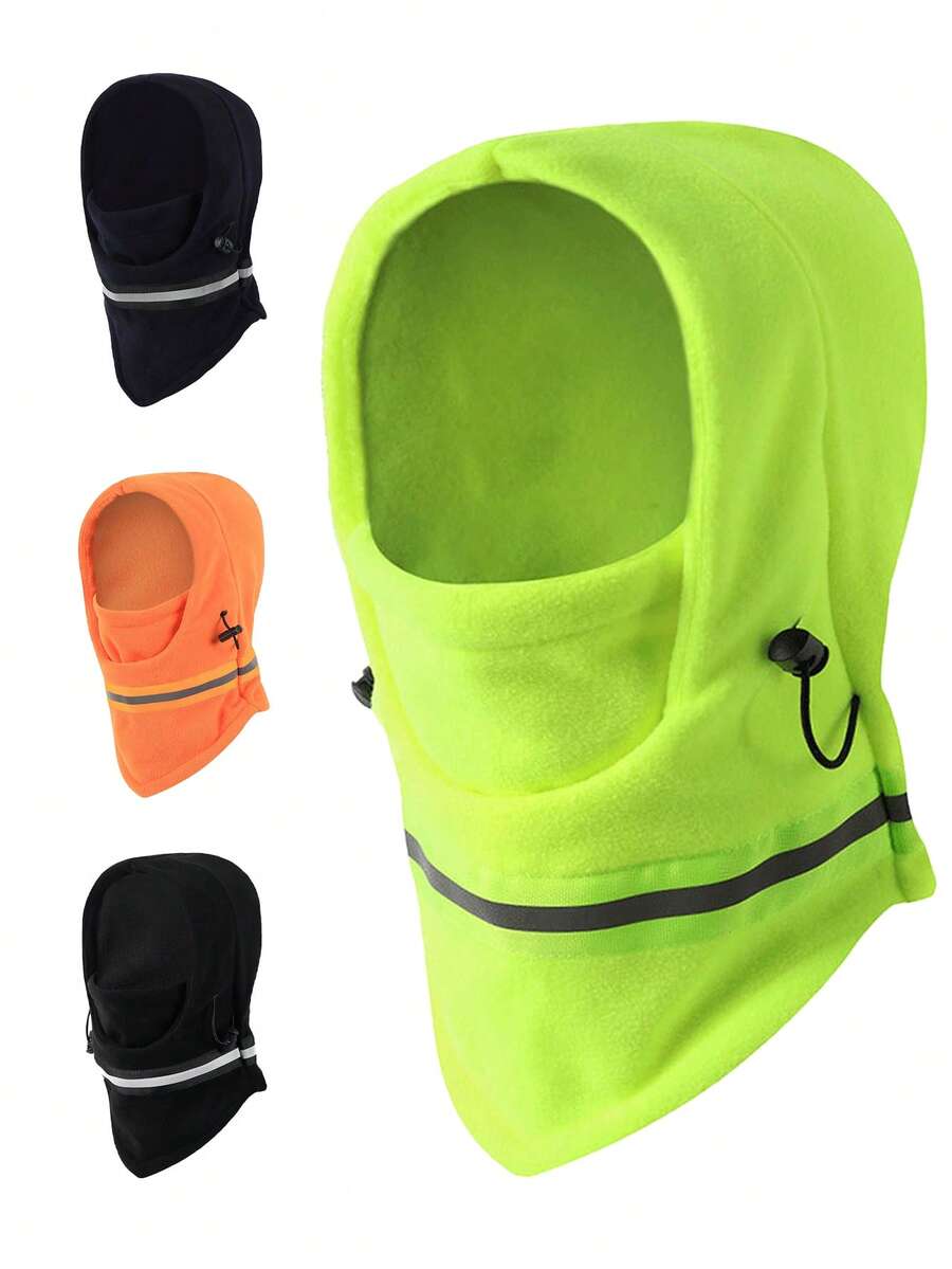 Autumn/Winter Cycling Cap, Outdoor Warm Thick Elastic Adjustable Balaclava