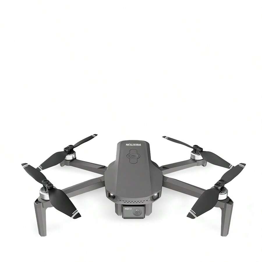 PRIXTON Pegasus GPS 無人機配備 WiFi、高清攝影機、光學穩定器、自動返回、內建燈、200 公尺範圍、16 分鐘飛行時間、行動應用程式、遙控器✅ 24/48 小時內出貨 - 黑色 - 查看 1