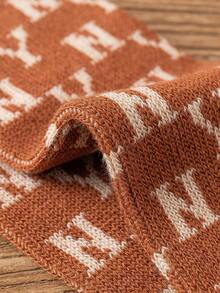 1 Pair Women's Long Socks, Ins Korean Style NY High Tube Socks, Retro College Style, Autumn/Winter