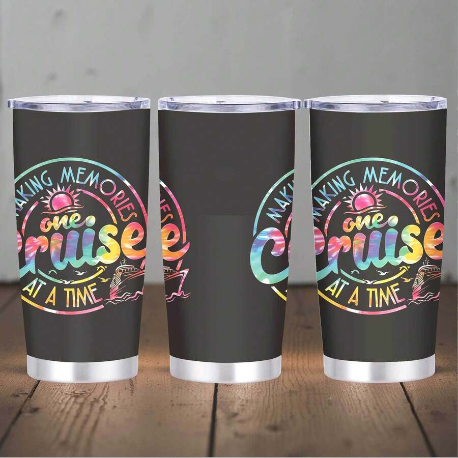 1 Pcs 20oz 304 Stainless Steel Insulation Water Bottle - Keeps Cold For 12 Hours & Hot For 6 Hours - Suitable For Everyday Use - Perfect Gift For Birthday, Party, Family & Halloween