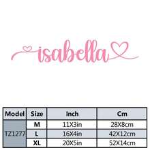一款卡通个性化名字蝴蝶图案墙贴、水杯贴纸、沐浴露瓶贴纸,可用作婚礼回礼贴纸、透明个性化婚礼回礼贴纸、欢迎贴纸、生日快乐装饰贴纸、女儿床头最美装饰贴纸、卧室门最佳礼物、节日日历贴纸。 - light pink - 查看 31