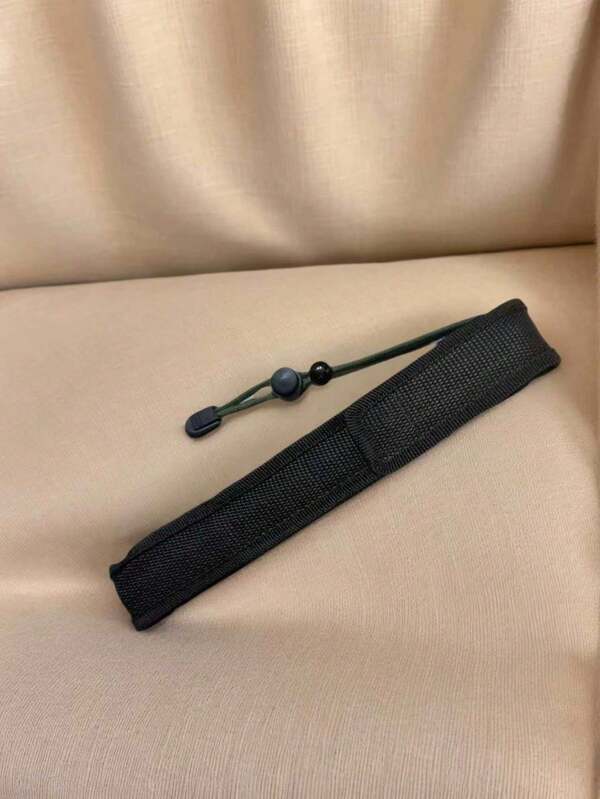 Bastão de caminhada ajustável de 1 peça, para montanhismo e acampamento de trekking ao ar livre, bastão de suporte portátil, feito de aço carbono