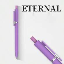 1 Stück 0,5 mm Retraktiver Schwarzer Kugelschreiber, sehr attraktives Vintage Schreibwaren für Studenten, Gummikugelschreiber, Touchscreen Stylus Spitze - Mittlere Spitze, Flüssiges Schreiben, Anti-Rutsch, Schwarze Tinte, Neuartiges Geschenk für Büro, Kollegen, Notizen, Journaling, perfekt für Erwachsene, Frauen & Männer