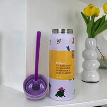 NEW Original 32OZ Insulated Stainless Steel Water Bottle With Straw Sports Water Bottle - diary-32oz - 查看 1