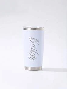 Personalized 20oz Vacation Tumbler, Custom Travel Mug, Beach Tumbler, Stainless Steel Mug, Girls Weekend Gift, Laser Engraved Tumbler, Personalized Tumbler, Custom Tumbler, Multi-Functional, Reusable, Easy To Clean, Exquisite,Chic Design
