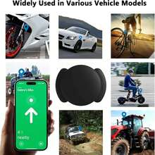 Thiết bị theo dõi xe hơi mini từ tính, Thiết bị định vị AirTag, Vỏ từ tính, Thiết bị theo dõi GPS, Thiết bị theo dõi GPS ô tô, Định vị chính xác tầm xa, Thiết bị chống thất lạc định vị toàn cầu, Thiết bị định vị thông minh mini, Tìm bằng một cú nhấp chuột, Thiết bị theo dõi GPS tương thích với nền tảng "Apple Find My", Thích hợp cho ô tô, xe máy, xe đạp và các thiết bị theo dõi và định vị chống thất lạc khác, Chỉ hỗ trợ IOS - Nhiều màu - Xem 7