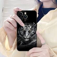 Funda de Teléfono Animal León Lobo Tigre Águila Compatible con  15 Pro Max 14 Pro 16 Plus 13 Mini 11 12 Xr X Xs 7 8 Plus, Funda Compatible con  17,  17 Pro,  17 Pro Max - z4 - Ver 10