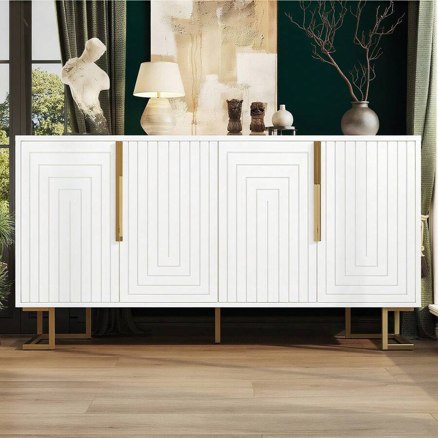Storage Cabinets - White - View 1