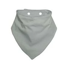 Double-Sided Waterproof Bandana Bib With 3 Adjustments - WHITE-42 - View 1