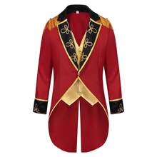 Men Cosplay Clothing - Burgundy - View 5