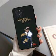 80s Pop Singer M-Michael J-Jackson Phone Case Silicone Soft Compatible With  16 15 14 13 12 11 Pro Mini XS MAX Plus X Cover, Cover Compatible With  17 Pro Max Case,  17 Pro Case,  17 Case,  16 Pro Max Case - Z1 - View 10