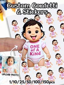 1/10/25/50/100/150 buc Autocolante personalizate de Crăciun cu fețe – Autocolante personalizate amuzante cu fotografia sau emoji-ul tău, Autocolante de hârtie pentru cadouri, felicitări și decorațiuni pentru petreceri de sărbători, Pentru cadou de Crăciun, Decor de Crăciun, Ornamente de Crăciun, Zile de naștere, Autocolante foto pentru petreceri de ziua de naștere pentru copii, Pentru cadou de Crăciun, Decor de Crăciun, Ornamente de Crăciun, Zile de naștere, Autocolante foto pentru petreceri de ziua de naștere pentru copii