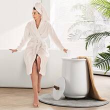 Towel Warmer Bucket, 20L Large Towel Warmer For Bathroom, Auto Shut Off Towel Heater With 4-Level Timer Fits Up To Two 40"X70" Oversized Towels, Bathrobes, Blankets, ETL & FCC Certified - US A Type Plug(110-127V) - View 8