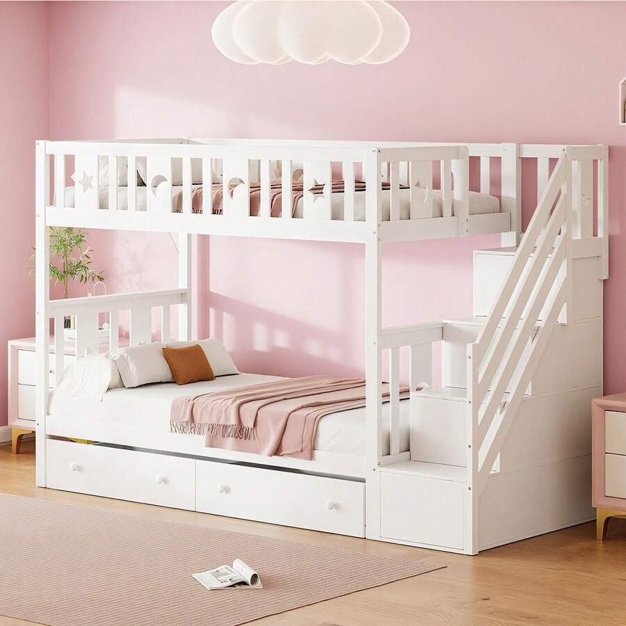 Kids Bed Frames, Headboards & Footboards - White - View 1