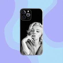 Custodia per telefono in silicone morbido e trasparente, compatibile con 16, 15, 14, 13, 12, 11 Pro, Max, Plus, X, XS, XR, SE, Mini, raffigurante l''icona sexy di . Compatibile anche con i modelli 17, 17 Pro e 17 Pro Max. - Z4 - Visualizzare 11