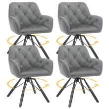 OYAJIA Chaises de salle à manger - Gris - Voir 11