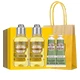 Mini Shampoo and Conditioner Set (sweet Almond Shower Oil 35ml*2 + Sweet Almond Hand Cream 10ml*2)