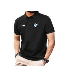 MHP BMW Sports Car Polo Shirt Set 2 For Men - preto/marinho - 查看 2