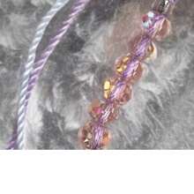 pulsera de cristal con nudo de bruja pulsera cuencas cristalinas diseño nudo bruja protección espiritual accesorio artesanal bisutería mágica regalo esotérico positivo handmade - Rosa - Ver 5