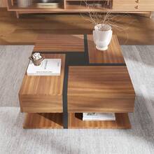 Coffee Tables - Natural + Particle Board - View 4