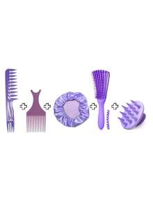 Kit Crespas e Cacheadas 5 unidades - Sortido - Visão 4