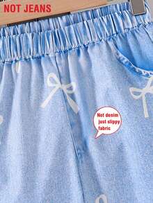 两件套新款女童休闲长袖套装，蝴蝶印花圆领T恤上衣搭配蝴蝶印花长裤，时尚黑色运动装，甜美可爱，适合户外、派对、日常休闲穿着