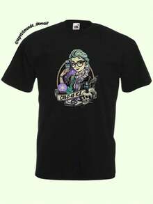 PunkT Shirt ,Inappropriate Disneyworld T-Shirt, Oddfan T-Shirts, Punk Tattoos Tx - Black - View 1