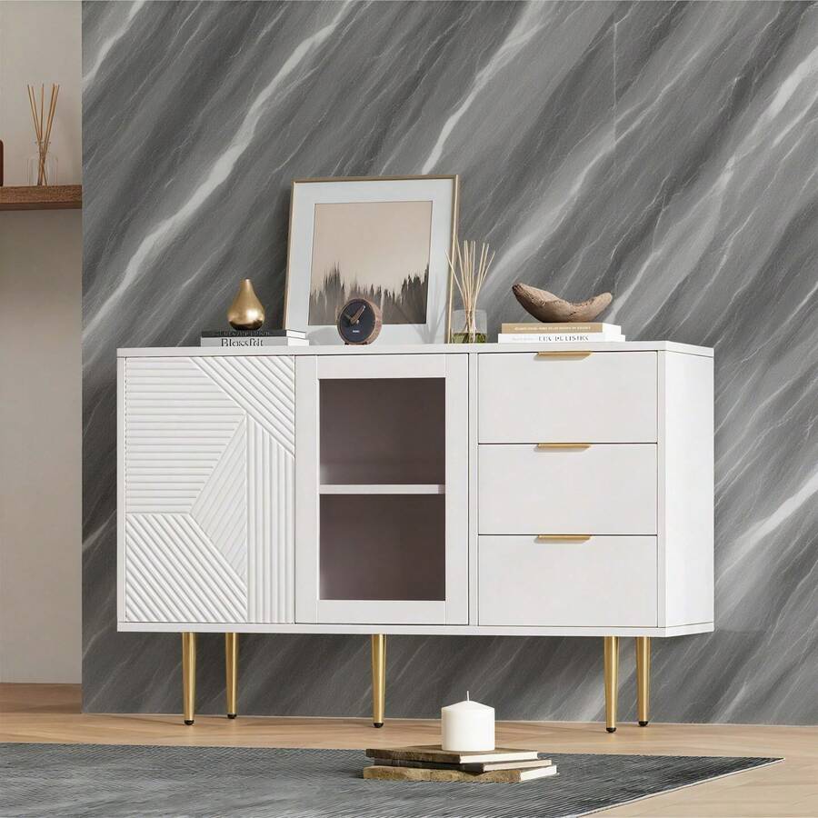 Storage Cabinets - White - View 1