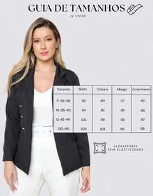 Women Blazers - Negro - Ver 9