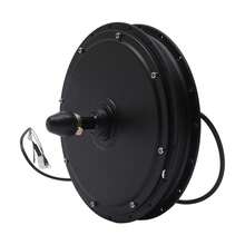 WANLECY 48V Ebike Rear Wheel Hub Motor For Electric Bicycle Brushless Gearless 1000W New - Black - View 7