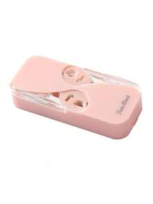 Tragbare Alles-in-einem Zahnseide Aufbewahrungsbox - Automatischer Spender hält Zahnseide sauber und ordentlich - Geeignet für Reisen, Camping, Restaurants und Partys (Inklusive 12 Zahnseiderollen)