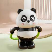 1件趣味发条熊猫造型运动系列卡通趣味发条滑板跳绳发条动物礼物 - 彩色 - 查看 7