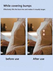 5 أزواج من شريط رفع القابل للتخلص منه، أغطية حلمة مقاومة للانحدار وعززة من قماش غير منسوج - مقاومة للتعرض والحرج، تمنع ظهور الحلمة، ترفع وتشكل الصدر
