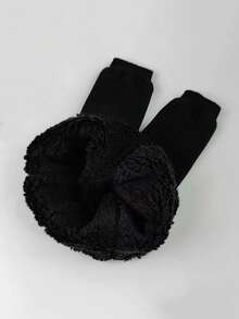 1pc Thick Warm Comfortable Infant Tight Leggings, Children Thermal Tights For Autumn/Winter - Multicolor - View 22