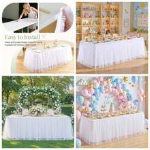 White + 6FT, 72IN(L) X30in(H)