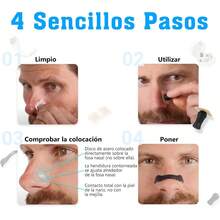 30 Tiras Nasales Antironquidos, Antironquidos Dilatadores Nasales Magnéticos, Respingador de Nariz, Reduce Ronquidos, para Respirar Mejor, para el Hogar, Deportes y Viajes - 1 - Ver 6