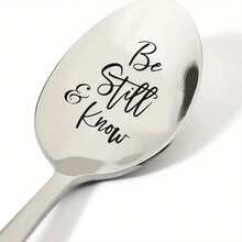 [Engraved Stainless Steel Spoon] Best Brother Ever" Engraved Stainless Steel Spoon - Shiny, Reflective Finish With Heart Symbol - Ideal Gift For Tea & Coffee Enthusiasts - Perfect For Birthday, Christmas & Father's Day - Silver - View 12