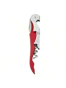 1 pièce Ouvre-bouteille simple ; Ouvre-bouteille multifonctionnel, accessoire ménager, ouvre-bouteille de vin rouge, champagne, bière pour un usage quotidien