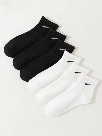 15 Pairs Classic Solid Color Breathable Men's Ankle Socks, Suitable For All Seasons Daily Wear (The Pattern On The Socks Is Woven, Not Embroidered Or Printed. There May Be Some Differences Between The Actual Product And The Image, Such As Diagonal Patterns, Which Is A Normal Phenomenon.) (Available In 1/3/5/9/10/15/20/30/50/90/150 Pairs)