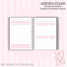 2026 DAILY PLANNER WITH DESIGN PRINT - Multicolor - View 2