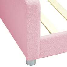 Kids Bed Frames, Headboards & Footboards - Pink + Padded - View 10