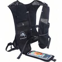 Running Vest For Women Men Lightweight 194g/8 Bags Hydration Backpack Phone Holder Vest For Hiking Trail Cycling Race Marathon Running Entials
