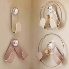 1 Pack Of Suction Cup, Rotating Pot Lid Rack, Wall-Mounted, Punch-Free Household Multifunctional Kitchen Wall Rack, Storage Cutting Board Holder, Cutting Board Rack